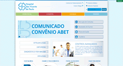 Desktop Screenshot of hsvp.org.br